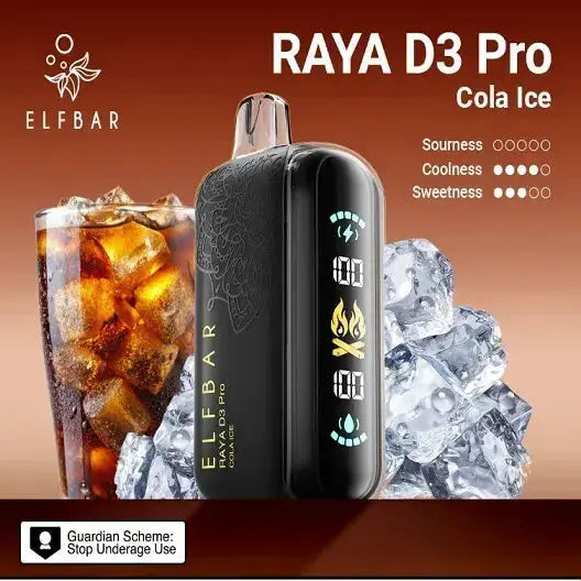 Elf Bar Raya D3 Pro 30K – Cola Ice - Vape Shop Pune VapeshopPune