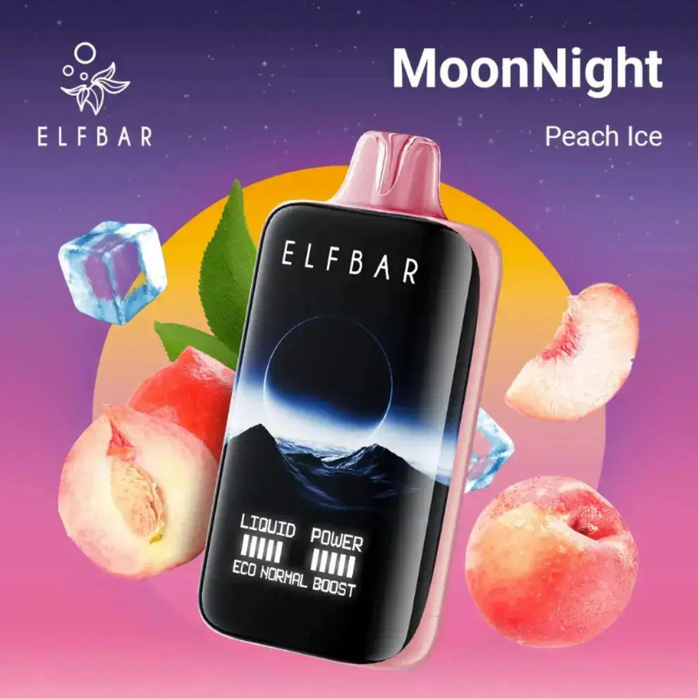 Elf Bar Moon Night 40K – Peach Ice - Vape Shop Pune VapeshopPune
