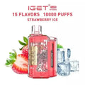 IGET FLARE B10000 – Strawberry ice - Vape Shop Pune VapeshopPune